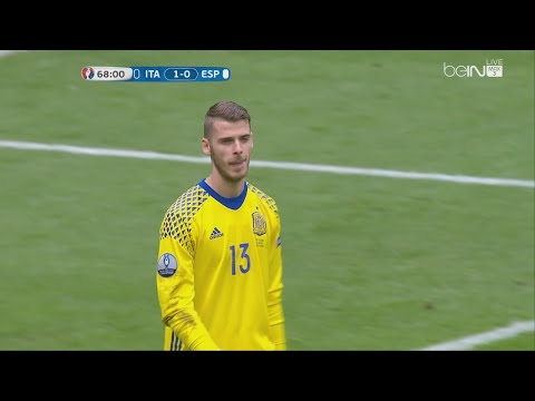 David De Gea vs Italy - Euro 2016 (27.06.2016) HD 720p