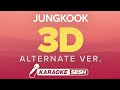 Jung Kook - 3D (Karaoke)