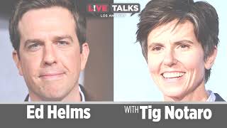 Ed Helms in conversation Tig Notaro at Live Talks Los Angeles
