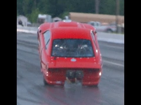 Kevin Mullins Outlaw Drag Radial HUGE WheelStand!