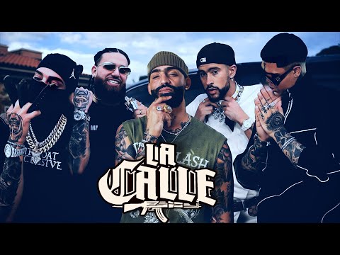 Arcangel x Hanzel La H x Almighty x Bad Bunny x Hades66 - LA CALLE  🔫(0fficial Video)