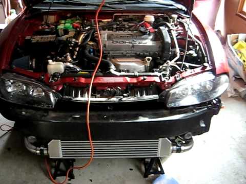 99 Eclipse GSX w/ ETS Intercooler First Startup
