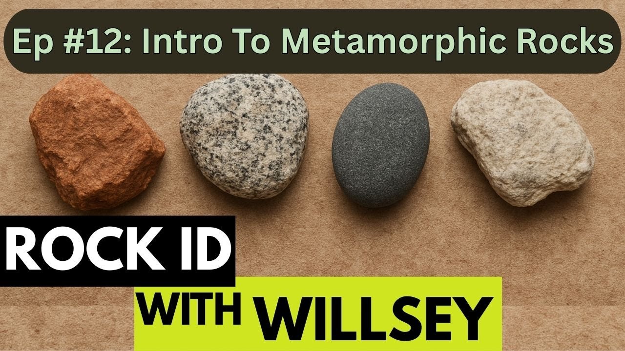 Rock Identification with Willsey: Intro to Metamorphic Rocks!