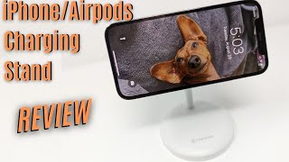 Syncwire MagSafe Charging Stand for iPhone and AirPods | Review