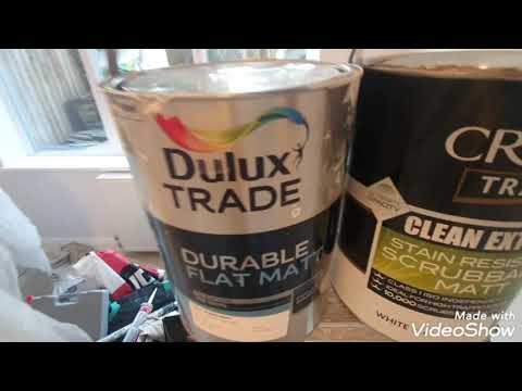 Dulux Durable Flat Matt Vs Crown Clean Extreme
