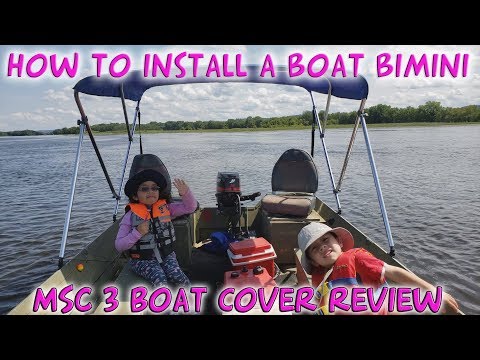 How to Install a BIMINI Top Boat Cover and Product Review