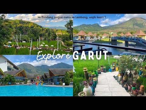EXPLORE GARUT 3D2N | Cahaya Villa Garut | Hotel Santika Garut | Balong Cafe | Garland Barnville