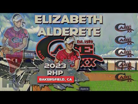 2023 Elizabeth Alderete 🥎 Pitcher (4.2 GPA) Softball Skills Video - Case Batbusters