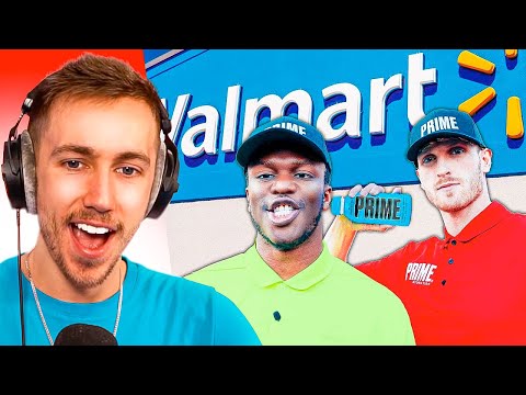 Miniminter Reacts To Logan Paul & KSI Going Undercover At Walmart