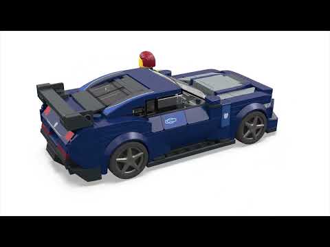 thumbnail video image 2 of Set LEGO Speed Champions Deportivo Ford Mustang Dark Horse 76920, 2 of 5