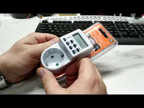 TDM electric ТРЭ-01 недельный+ суточный розеточный электронный таймер. Обзор, изучение функций.