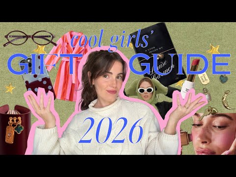 part I : 55 rapid fire gift ideas & wishlist for fashionable cool girls who read Vogue