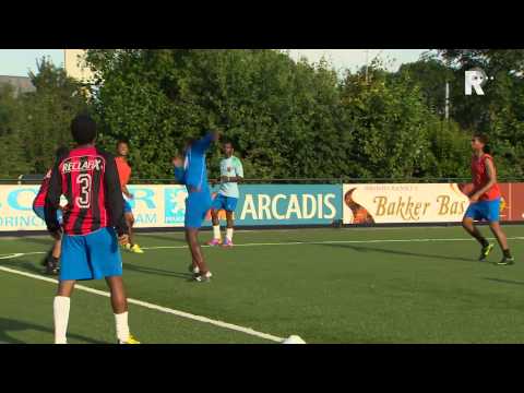 Voetbalteam Eritrea doet het goed bij SVW Gorinchem