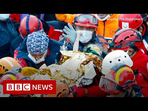 トルコ地震。瓦礫の中から3歳の女児が生きたまま引き揚げられた - BBC ニュース (Turkey earthquake: Girl, three, pulled alive from rubble - BBC News)