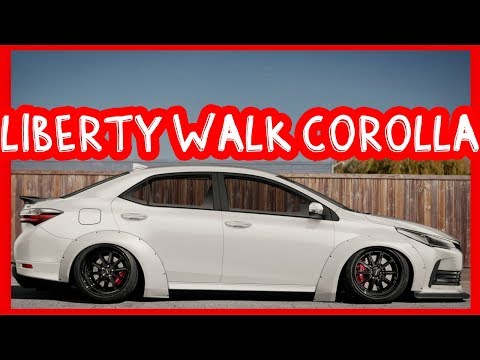 PHOTOSHOP Liberty Walk Toyota Corolla #PHOTOSHOP #LibertyWalk #Toyota #Corolla #ToyotaCorolla