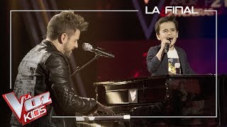 Pablo López y Daniel García cantan &#39;Dos palabras&#39; | Final | La Voz Kids Antena 3 2019