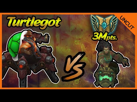 SOMETIMES YOU JUST HAVE TO TURTLE AND SCALE! URGOT VS 3M+ ILLAOI MAIN HIGH ELO - League of Legends