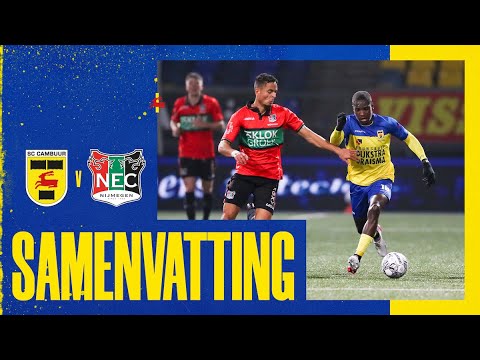 SC Cambuur Leeuwarden 1-2 NEC Eendracht Combinatie...