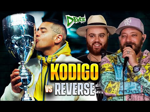 DTOKE REACTS TO KÓDIGO vs REVERSE WITH RED BEARD | DBATE
