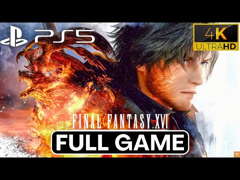 FINAL FANTASY 16 (PS5) Gameplay Walkthrough NG+ | Full Game All Cutscenes 4K 60FPS No Commentary