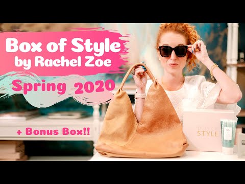 Box of Style By Rachel Zoe Spring 2020 Unboxing - Now Curateur
