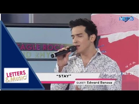 EDWARD BENOSA - STAY (NET25 LETTERS AND MUSIC)