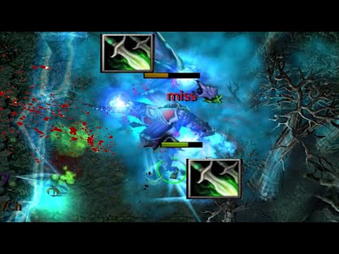 DOTA RIKI vs DRAGON KNIGHT (LATE GAME FIGHT!!!)