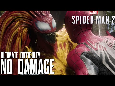 Spider-Man 2 Symbiote MJ Scream Boss Fight No Damage Ultimate Difficulty (4K 60FPS)