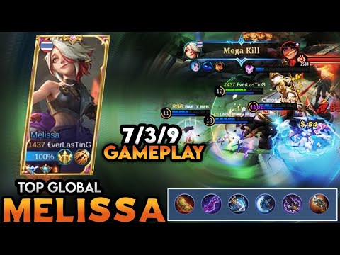 MELISSA BEST BUILD IN 2022 | TOP GLOBAL MELISSA GAMEPLAY | MOBILE LEGENDS