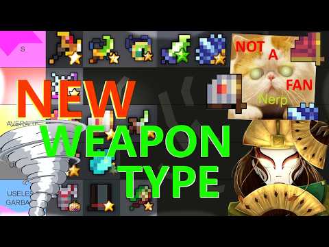 NEW WEAPON TYPE LEGENDARY TIERLIST FOR PIXEL QUEST