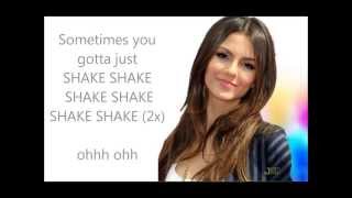 lyrics Victoria Justice- Shake