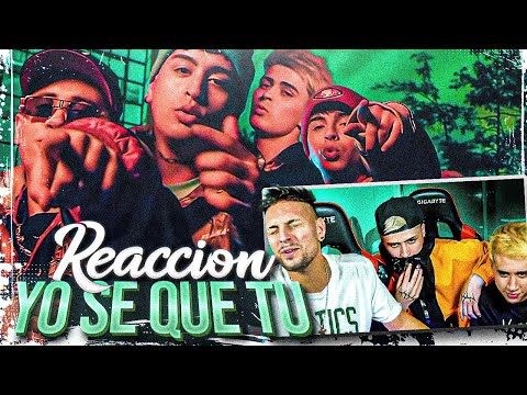 REACCIONANDO a FMK, Tiago PZK, LIT Killah, Rusherking - YO SE QUE TU 🔥