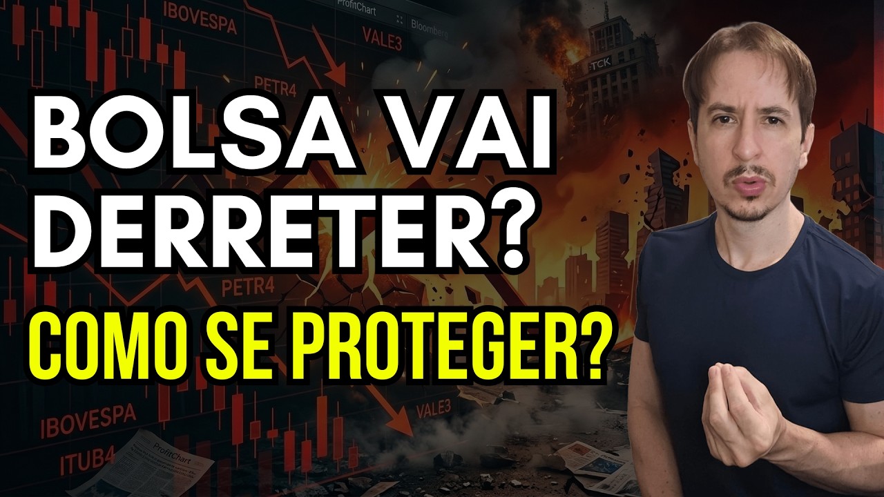 Ibovespa Caindo e Guerra Escalanando, Como se Proteger?