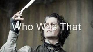 Songs In Reverse (Sweeney Todd and Michael Jackson)
