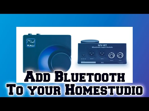 Add bluetooth to your Home Studio? Kali Audio MV-BT Product Review