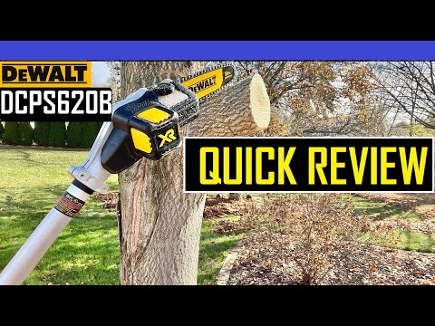 DEWALT POLE SAW REVIEW - DCPS620B DEWALT TOOLS, TOOL REVIEW, CHAIN SAW REVIEW, CHAIN SAW, POLE SAW