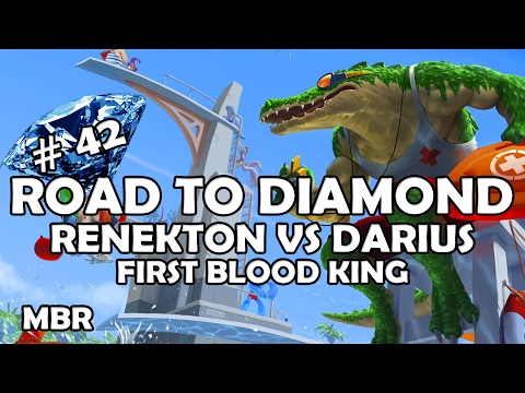 Road To Diamond #42 | Pool Party Renekton Vs Darius | Courage Of Colossus | Season 7