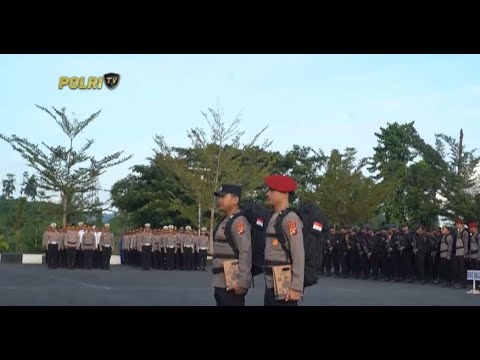 414 PERSONEL POLDA SULBAR DITERJUNKAN AMANKAN PEMILU