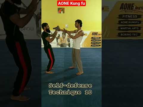 Pistol Self Defense Techniques | Master DK | AONE Kungfu #martialarts #ytshorts