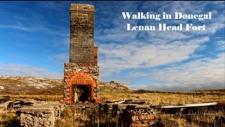 preview picture of video 'Walking in Donegal - Lenan Head Fort'