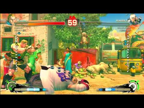 SSF4 Rank Match  robin(AB)  vs  chobixinco(RU)