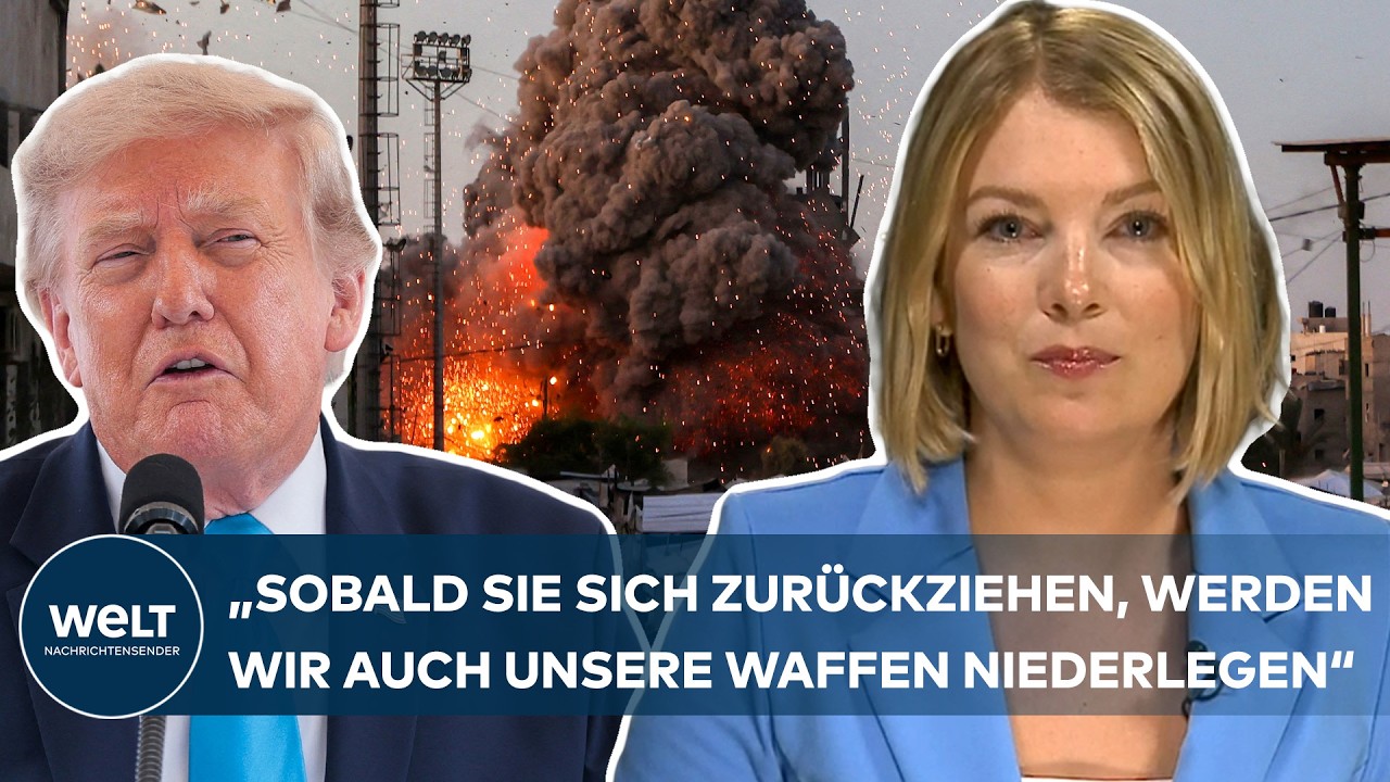 KRIEG IN NAHOST: Donald Trump verkündet Vereinbarung zur „vollständigen“ Entwaffnung der Hamas