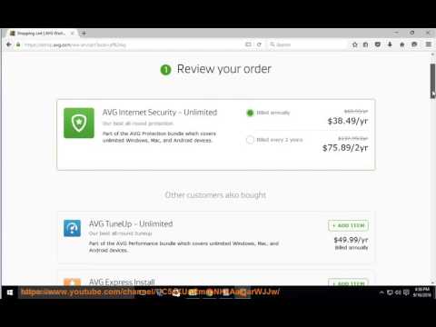 AVG Sep. Special: Save 45% off AVG Internet Security - Unlimited without Using Any Coupon/Promo Code Video