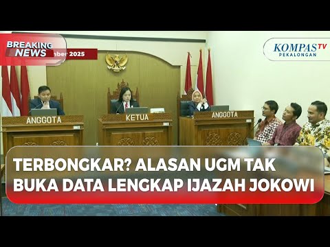 Terbongkar? Alasan UGM Tak Buka Data Lengkap Ijazah Jokowi