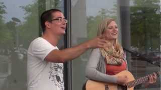 MaximNoise und Nicki - ''Nur der Nase lang'' (Straßentour / Berlin 16.06.12)