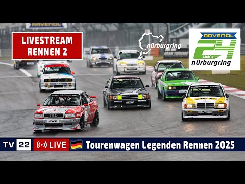 🇩🇪 RE-LIVE Tourenwagen Legenden Rennen 2 - ADAC RAVENOL 24H Nürburgring Freitag 2025