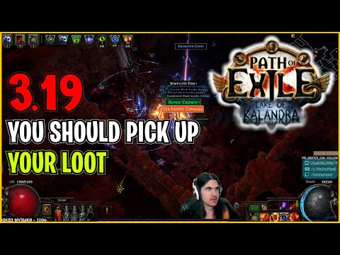 ⚡ POE 3.19 ⚡ MeShaMaaN - You should pick up your loot