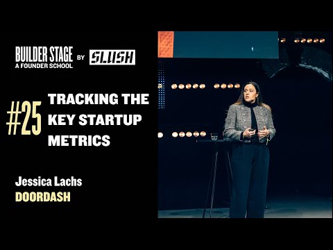 #25 Tracking the Key Startup Metrics | Jessica Lachs | Slush 2023