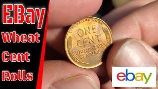 eBay Wheat Cent rolls with Indian Head Cents and Steel Cents!!