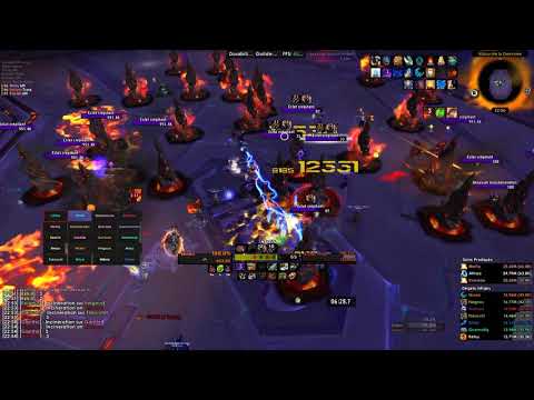 Mythic Wrathion Vs Neterya guild | Feral POV